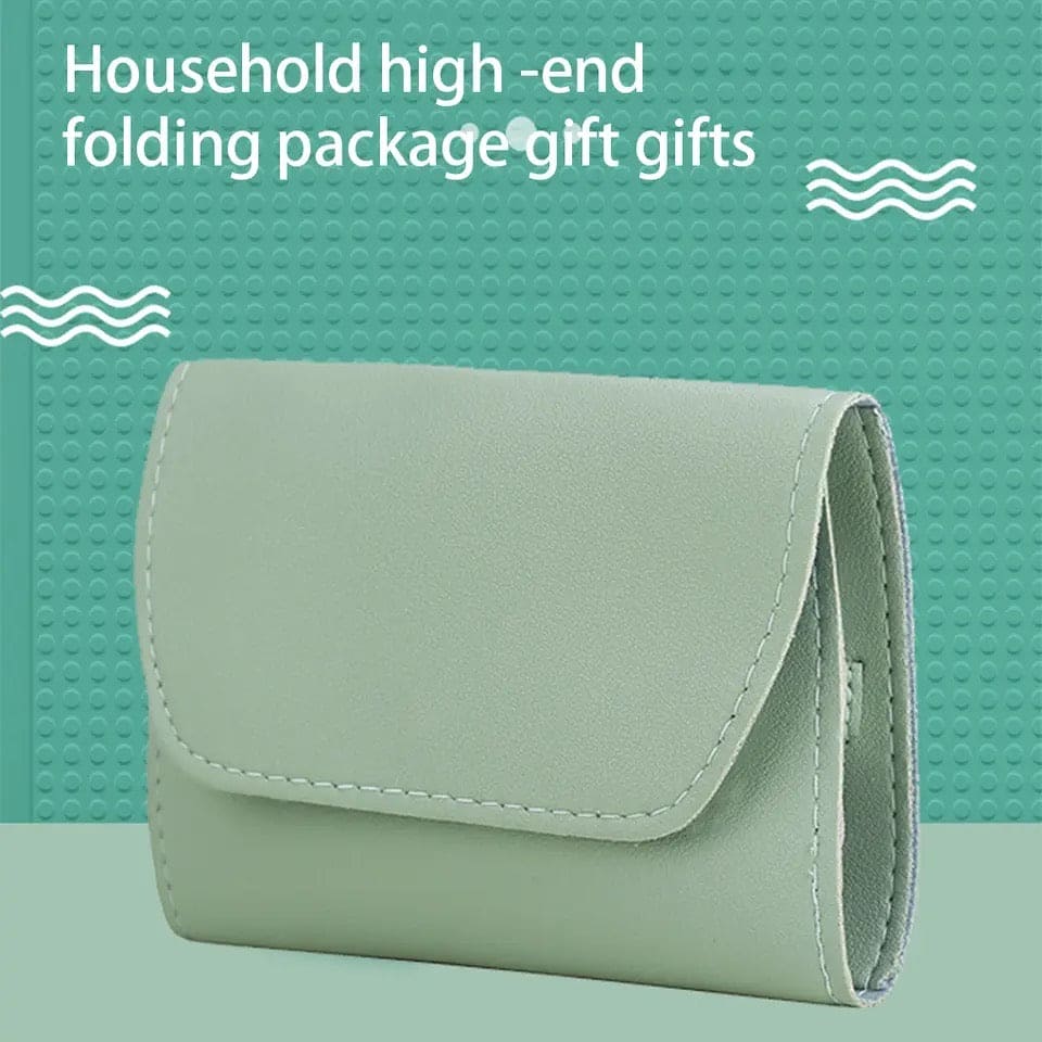 Set Of 16 Nail Clipper, Stainless Steel Manicure Kit With Folding Bag