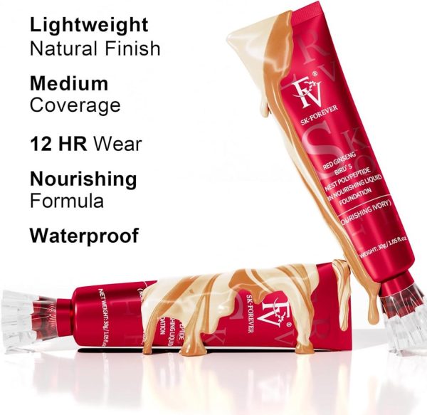 FV Matte Waterproof Foundation | Long Lasting Oil-Free Coverage