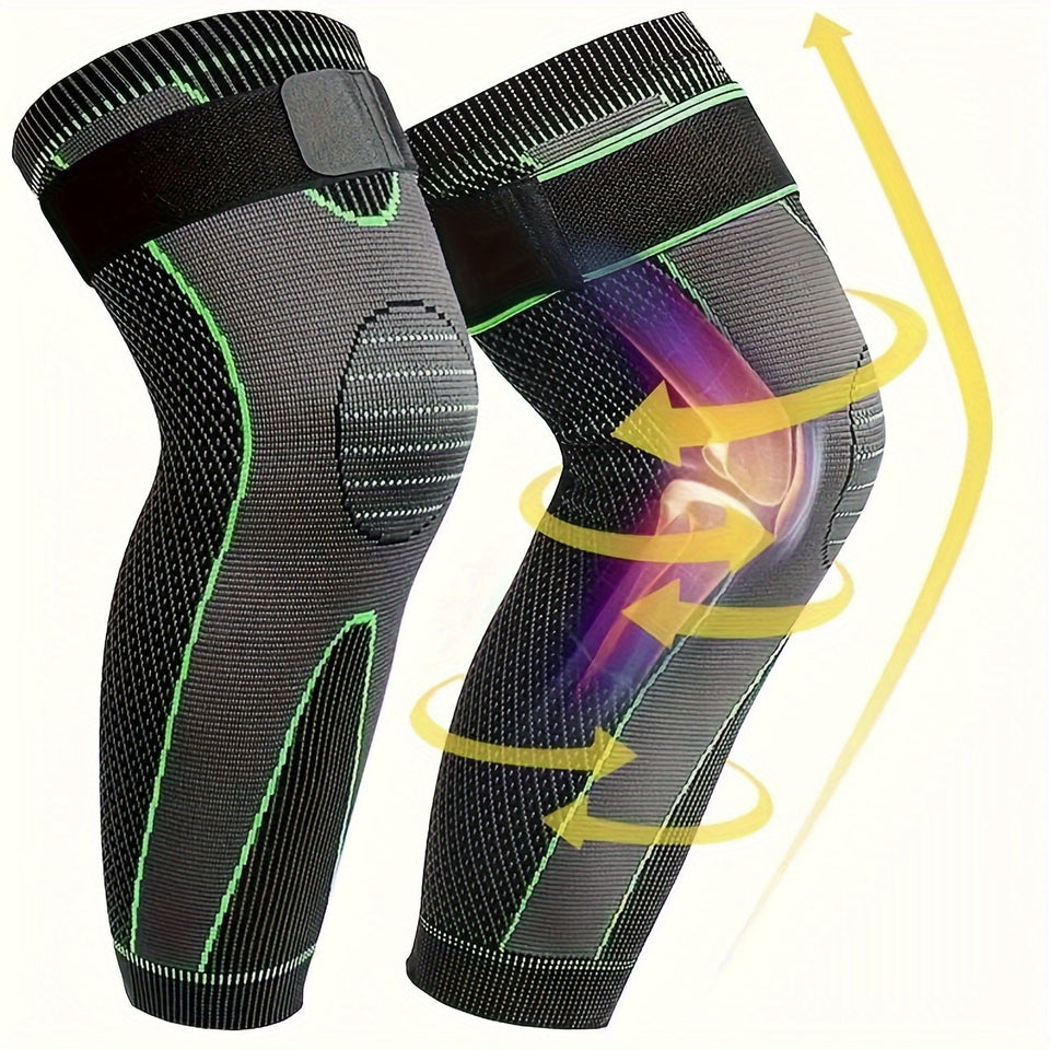 2pcs Adjustable Long Compression Knee Pads// knee Support