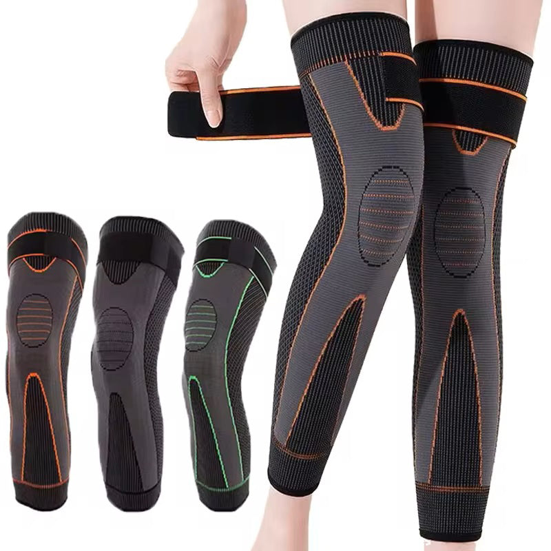 2pcs Adjustable Long Compression Knee Pads// knee Support