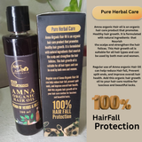 Amna Organic Hair Oil – Pure Herbal Formula for Long, Shiny & Healthy Hair